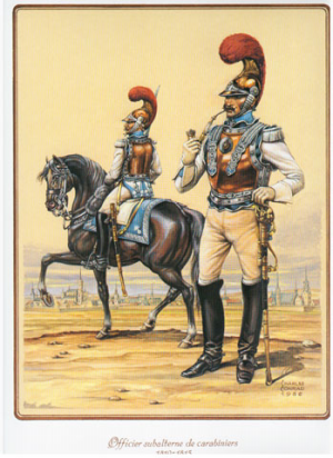 officier subalterne carabiniers