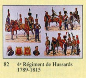 4me Rgiment de Hussards 1789-1815
