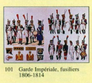 Garde Impriale, Fusiliers 1806-1814