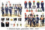     5- Infanterie légère, généralités  1804 -  1813