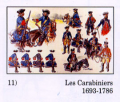 Les Carabiniers 1693-1786