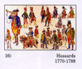 Hussards 1770-1789