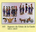 Sapeurs du Gnie de la Garde 1811-1815