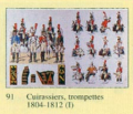 Cuirassiers, Trompettes 1804-1812