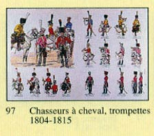 Chasseurs  Cheval, Trompette 1804-1815