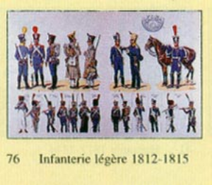 Infanterie Lgre 1812-1815