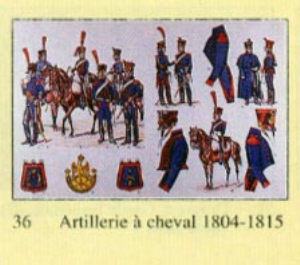 Artillerie  Cheval 1804-1815