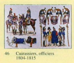 Cuirassiers - Officiers 1804-1810