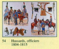 Hussards, Officiers 1804-1815