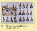 Dragons, Complments 1804-1815 (I)